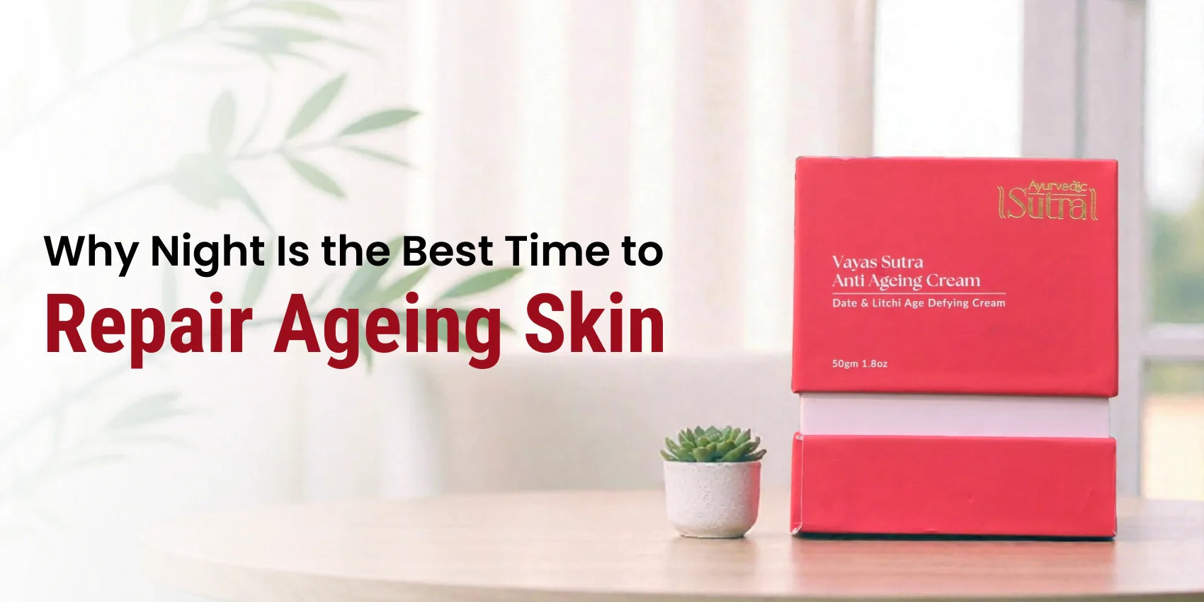 Why Night Is the Best Time to Repair Ageing Skin