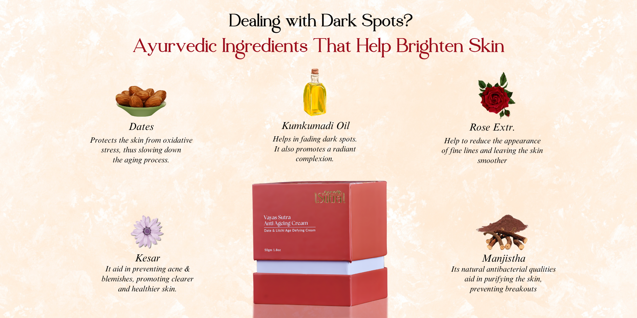 Dealing with Dark Spots? Ayurvedic Ingredients That Help Brighten Skin