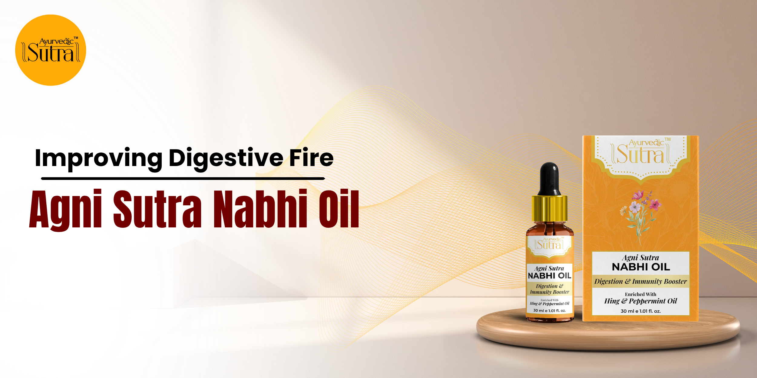 Improving Digestive Fire with  Agni Sutra Nabhi Oil