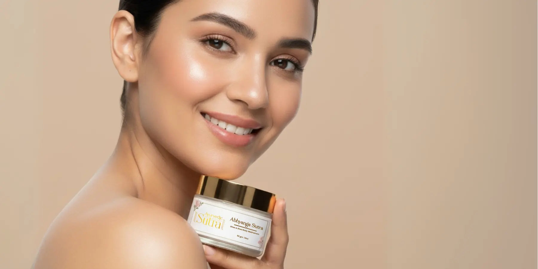 Ayurvedic Body Butter with Cow Ghee & Shea Butter | Best Body Butter for Dry Skin