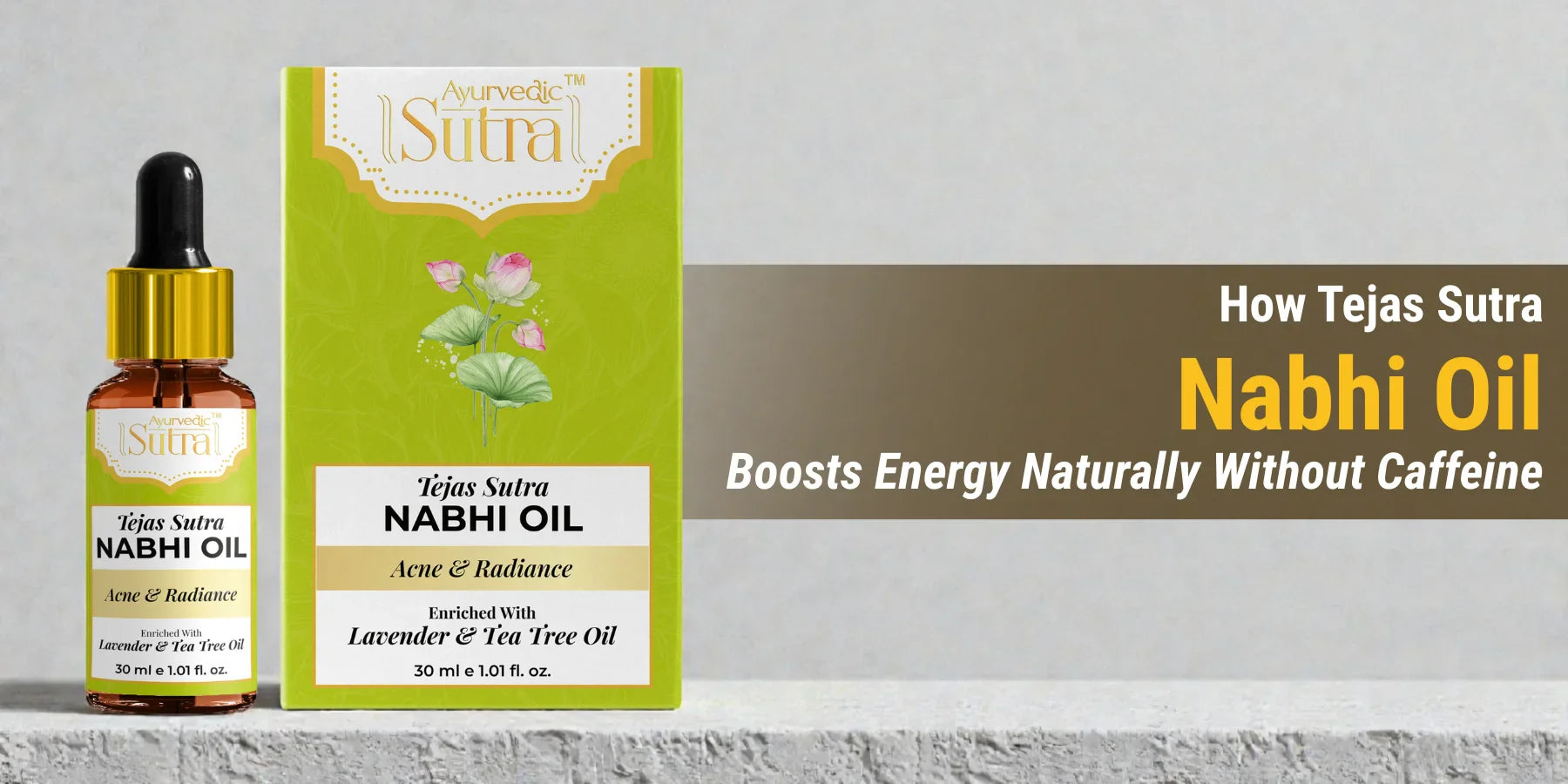 How Tejas Sutra Nabhi Oil Boosts Energy Naturally Without Caffeine