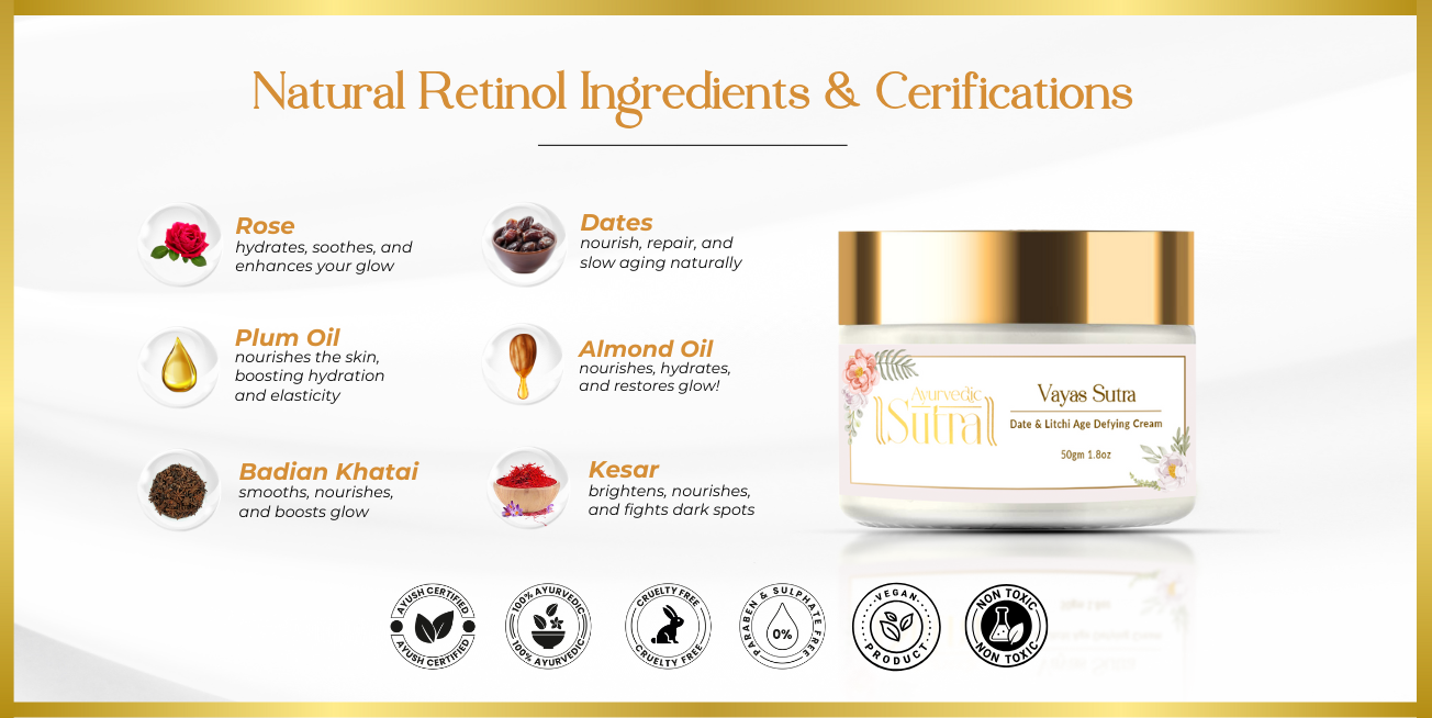 Natural Retinol Blend for Radiant & Youthful Skin