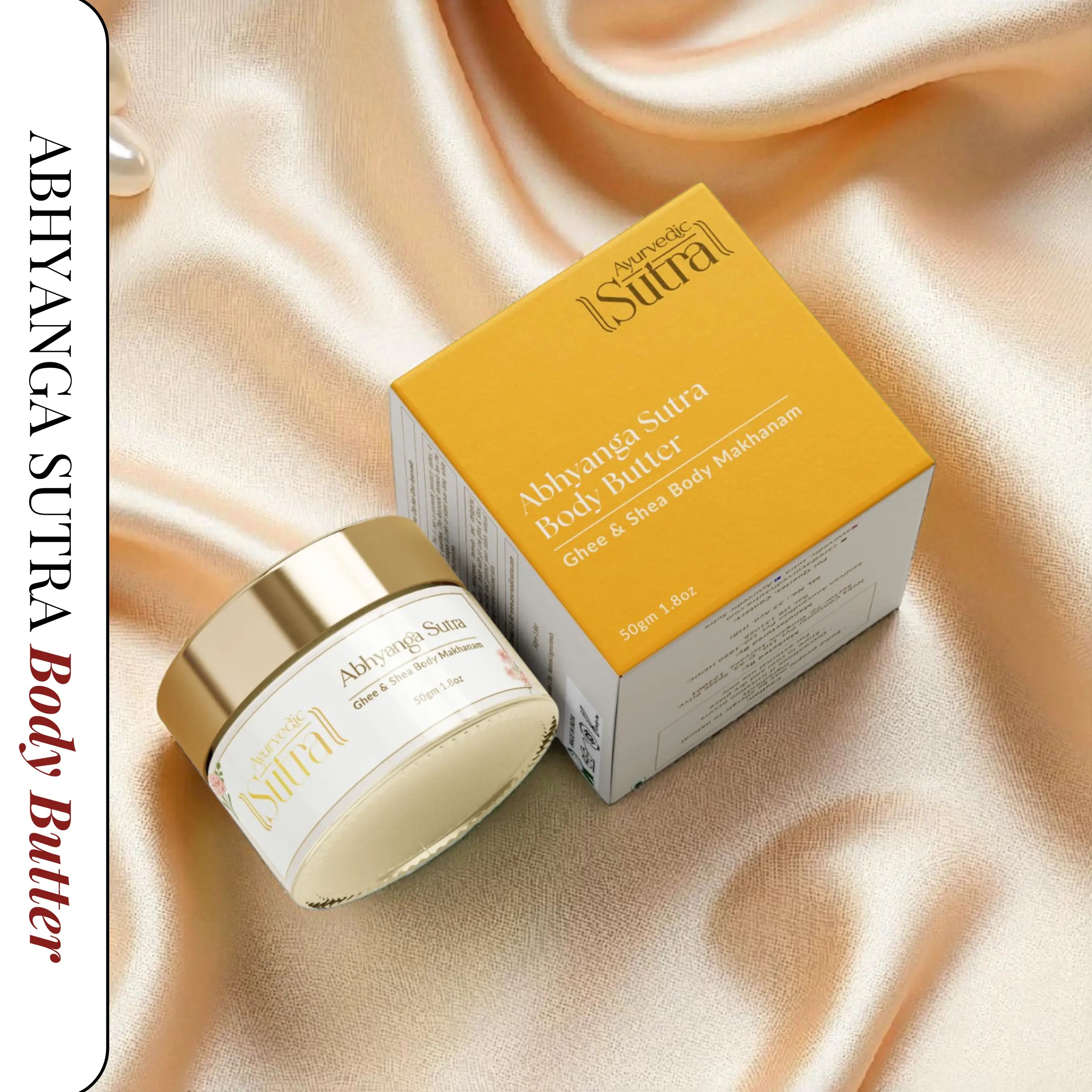 Ayurvedic Sutra moisturizing body butter for soft & nourished skin