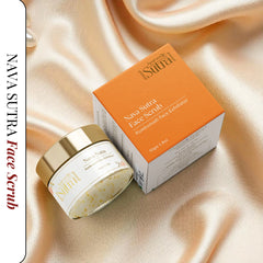 Ayurvedic Sutra natural face scrub for radiant, fresh skin