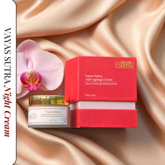 Ayurvedic Sutra night cream for anti-aging & glowing skin