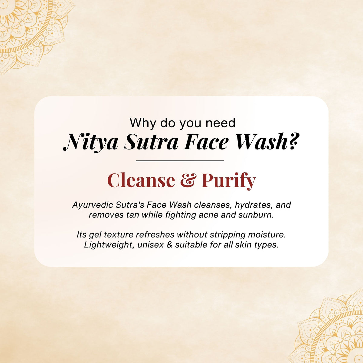 Nitya Sutra Face Wash 100ml