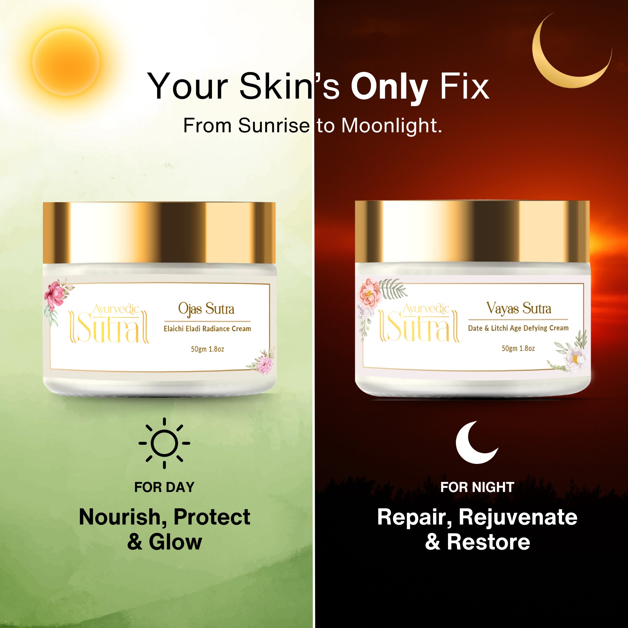 AM & PM Duo – Nourish, Hydrate, and Protect Your Skin Naturally