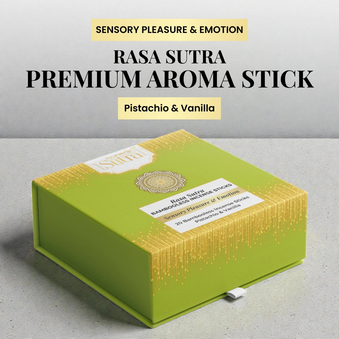 Sensual Pleasure & Emotion - Rasa Sutra Premium Aroma Sticks (Bambooless), 20 Sticks