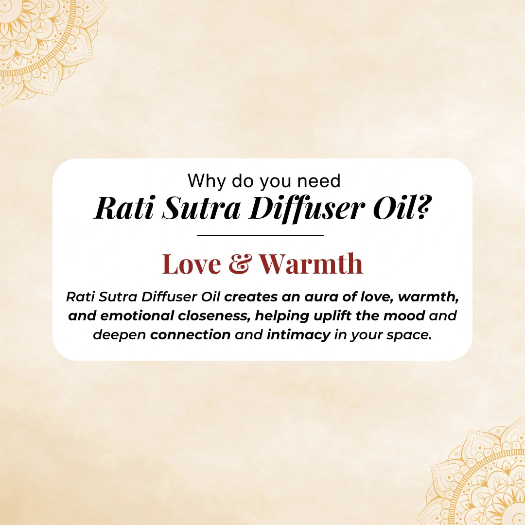 Love, Warmth & Romance - Rati Sutra Diffuser Oil, 10 ml